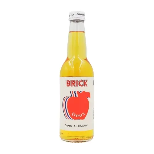 CIDRE ARTISANAL DOUX BRICK 33CL