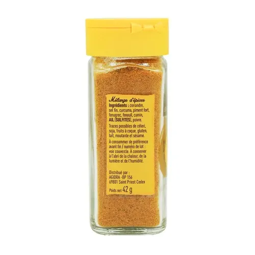 FLACONS 42GR CURRY MADRAS BEDROS 