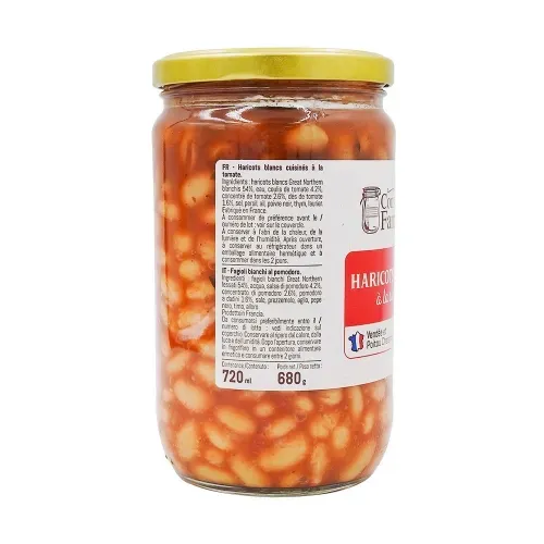 CONSERVE HARICOT BLANC A LA TOMATE 720ML