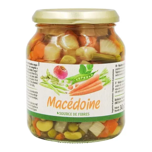 CONSERVE MACEDOINE LEGUMES PNE 215GR