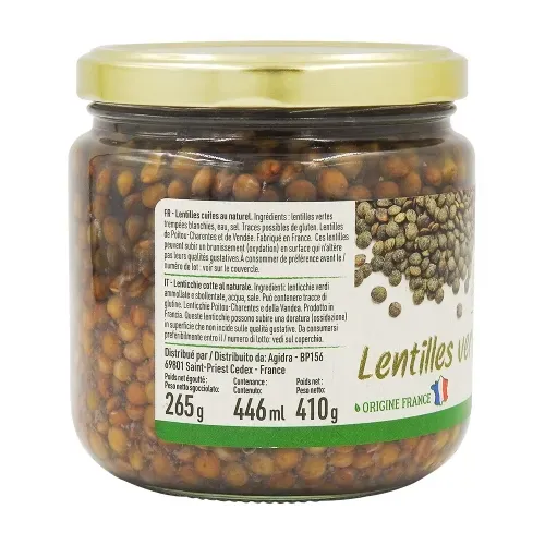 LENTILLES AU NATUREL 265G POITOU CHARENTES