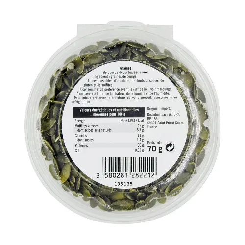 GRAINE COURGE DECORT.CRUE IDS MONO-USAGE 70 GR