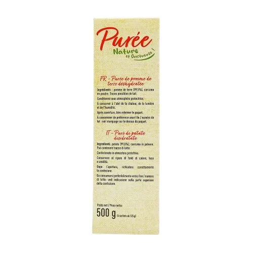 Purée pomme de terre flocon France 4x125g