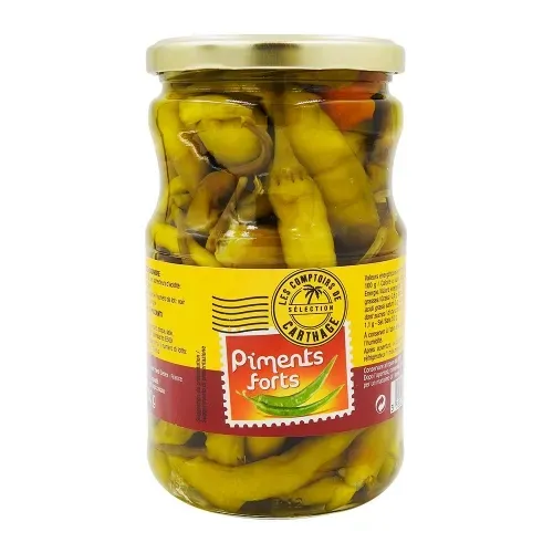 PIMENTS FORTS 720ML. LES COMPTOIRS DE CARTHAGE
