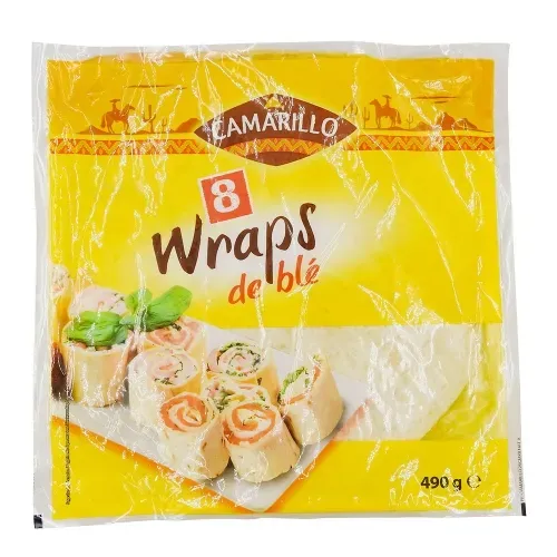 TORTILLA WRAP 25CM*8 490GR