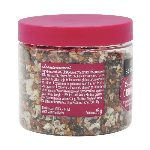 MELANGE EPICES CRUNCHY POT PET 95gr Bédros/CT 12