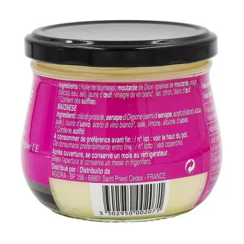 MAYONNAISE BOCAL 250 GR