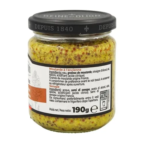 MOUTARDE A L'ANCIENNE 190GR
