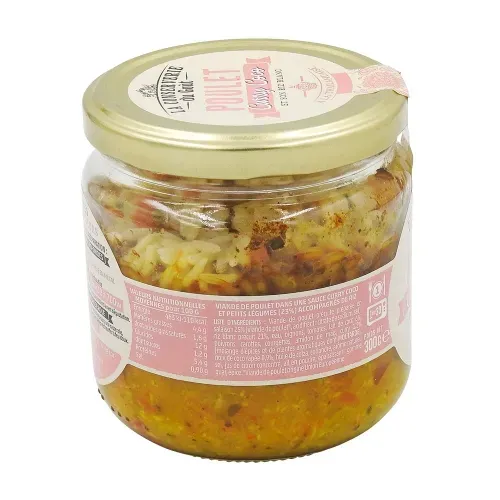 POULET CURRY COCO BOC 300 G