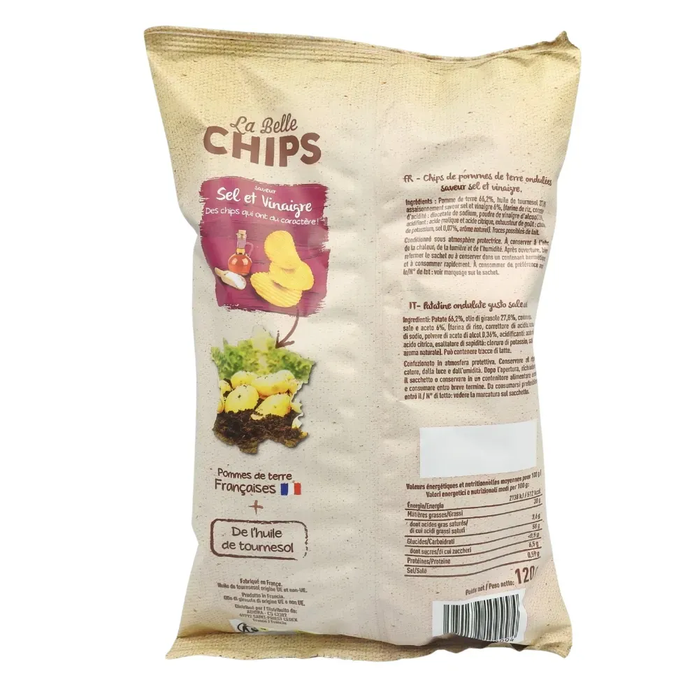 CHIPS SEL VINAIGRE 120G