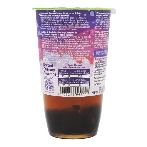 BUBBLE TEA FRUIT BERRY- BOBBLE BOBBLE 36CL