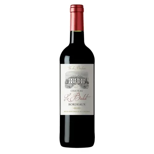 AOC VIN ROUGE BORDEAUX CHATEAU LE BEDAT 75CL