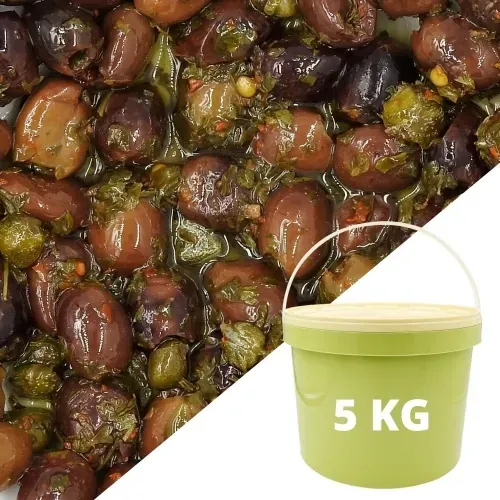 OLIVE BARESANE PUTTANESCA SEAU 5KG ITALIE