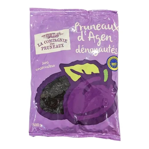 PRUNEAUX DENOYAUTES TRES GROS  PQT 500GR