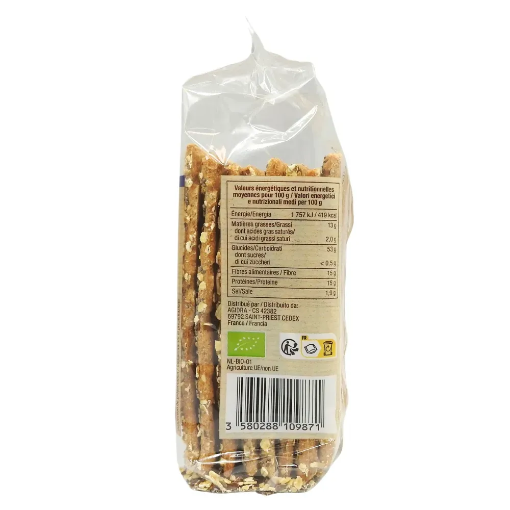CRACKER BIO CHIA AVOINE 200G