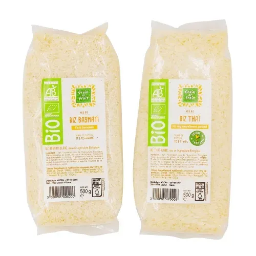 RIZ BASMATI BLANC GDF BIO 500G