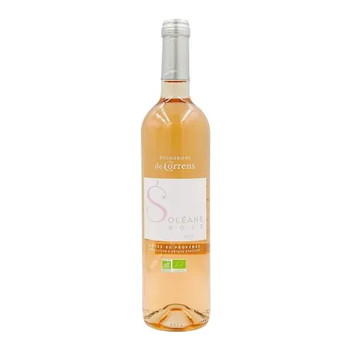 VIN ROSE BIO AOP COTES DE PROVENCE SOLEANE 75CL
