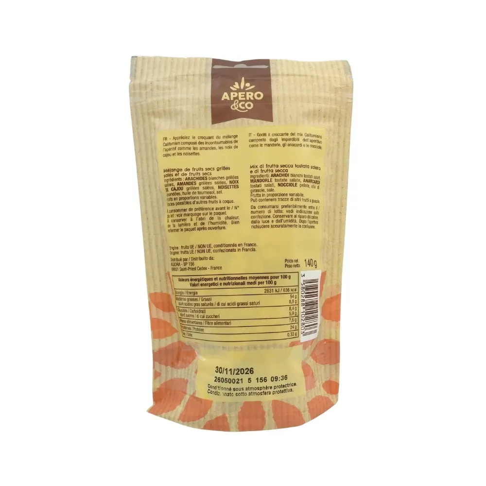 MELANGE CALIFORNIEN GS doyp.140 gr APERO&CO