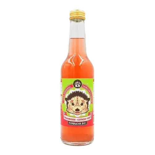 KOMBUCHA BIO FRAMBOISE CITRON VERT 33CL
