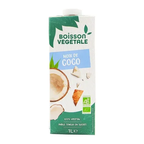 BOISSON VEGETALE COCO BIO 1L - ECT