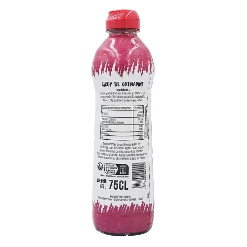 SIROP DE GRENADINE PET 75CL