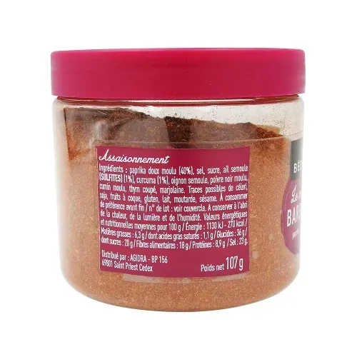 MELANGE BBQ VIANDE ROUGE POT 107GR Bédros/CT 12