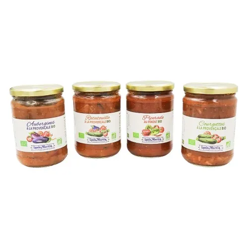 RATATOUILLE CUISINEE BIO 520GR