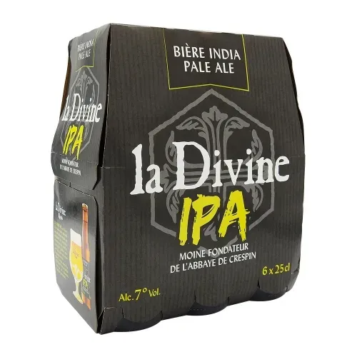 BIERE IPA LA DIVINE PACK 6*25CL