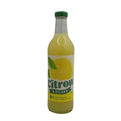 CONCENTRE A DILUER CITRON 75CL