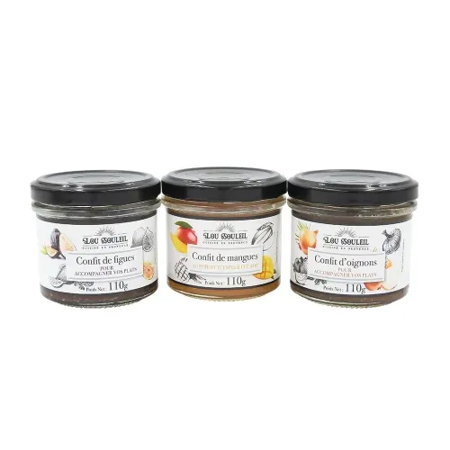CONFIT D'OIGNONS 110 GR