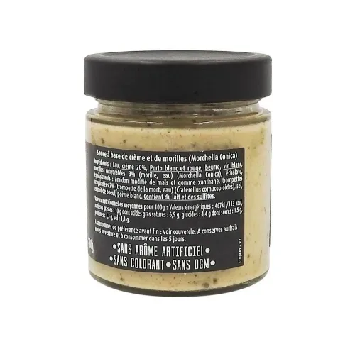 SAUCE MORILLE BOCAL 180G