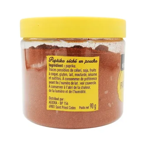 PAPRIKA  DOUX POT PET 90 gr Bédros/CT 12