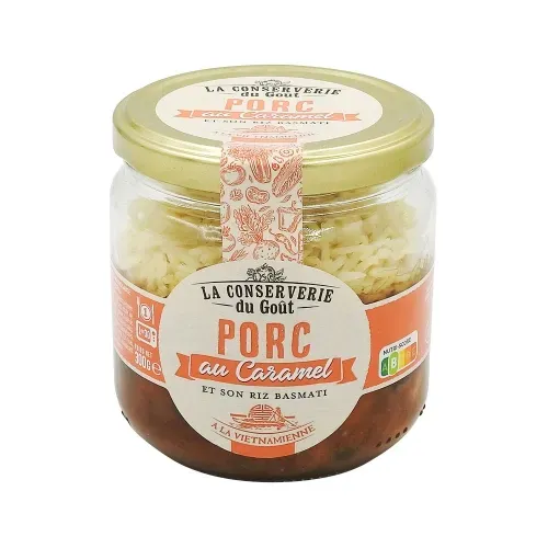 PORC AU CARAMEL BOCAL 300 G