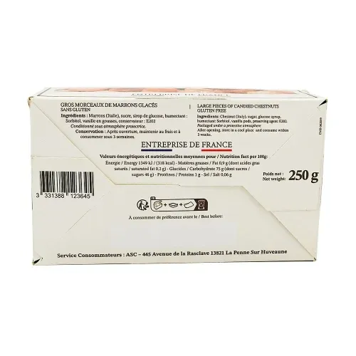 BALLOTIN GROS MORCEAUX MARRONS 250G