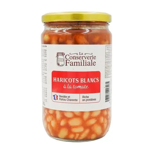 CONSERVE HARICOT BLANC A LA TOMATE 720ML
