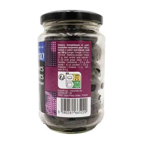 OLIVES MAROC POT 37CL NOIRES ENTIERE FG