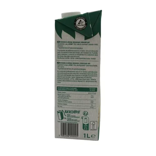 BOISSON VEGETALE AVOINE BIO 1L - ECT