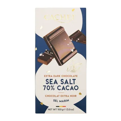 TABLETTE CHOC NOIR SEL MARIN 70% 100G