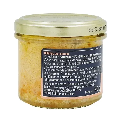 RILLETTES DE SAUMON 90 GR.
