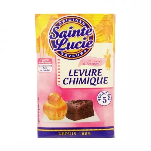 LEVURE CHIMIQUE 5 SACHETS DE 10GR