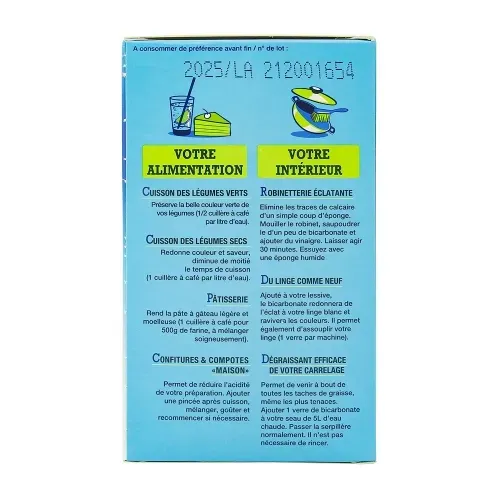 BICARBONATE ALIMENTAIRE ETUI 400G