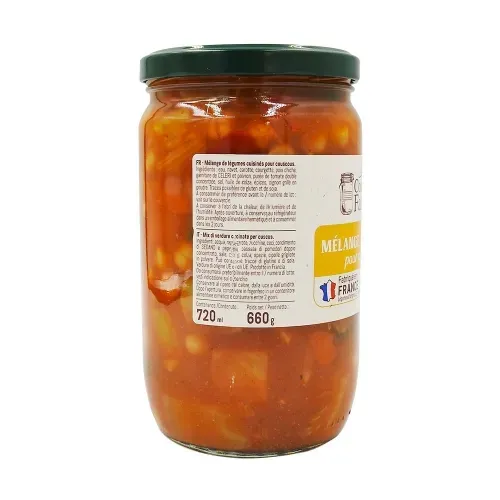 LEGUMES POUR COUSCOUS 720 ML