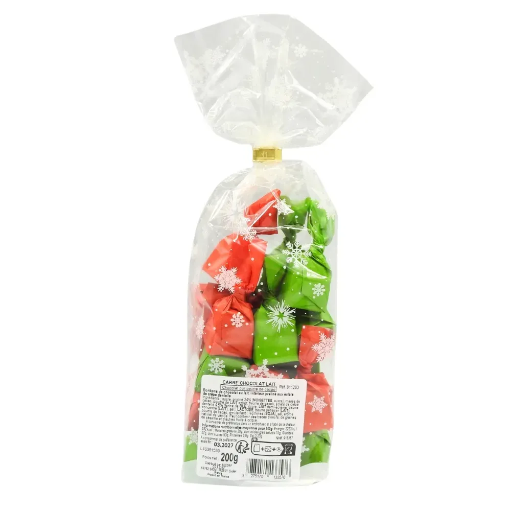 CHOC LAIT PRALINE 200G ONE TWIST
