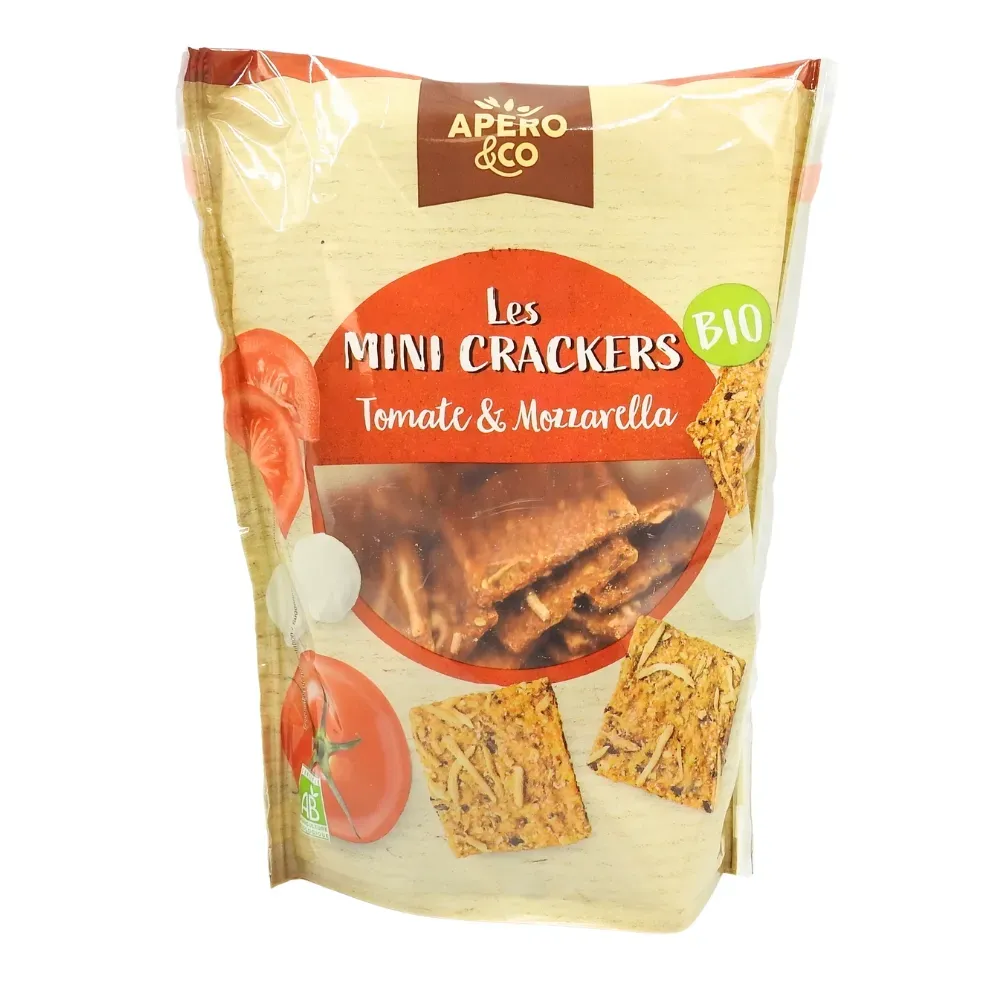 MINI CRACKER BIO TOM MOZZA 110G