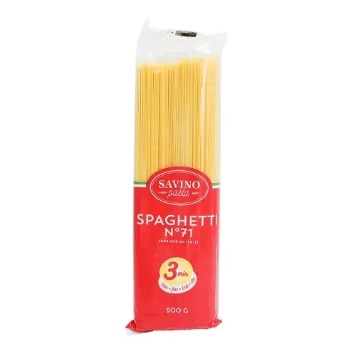PATES SPAGHETTI 500 GR SAVINO PASTA N°71 EXPRESS