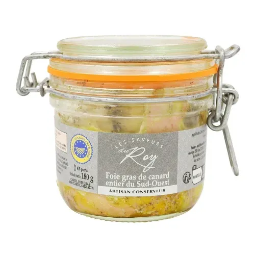 FOIE GRAS DE CANARD ENTIER SU CASTEL  180G