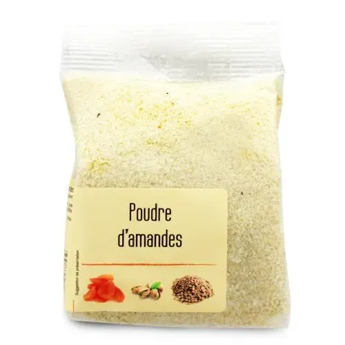 AMANDE DEC..BLANCHIE HACHEE FINE sachet 150 gr