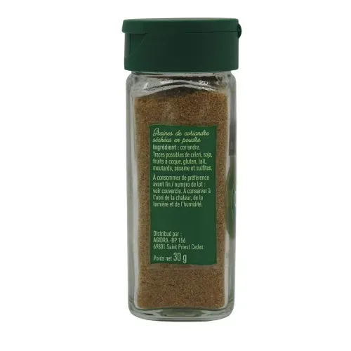 FLACONS 30GR CORIANDRE POUDRE BEDROS