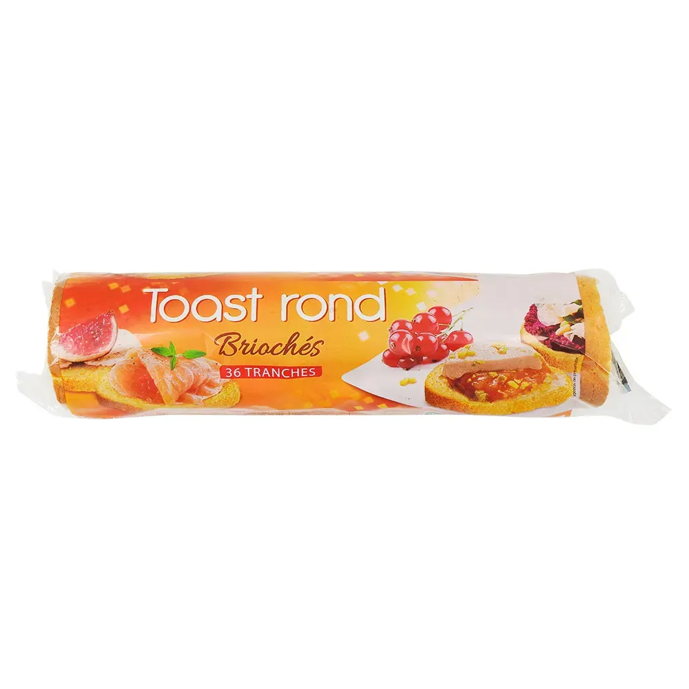 TOAST ROND BRIOCHE 250G colis 10