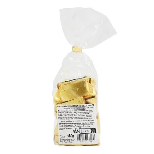 CHOCOLAT CHAPEAU GIANDUJA 180G